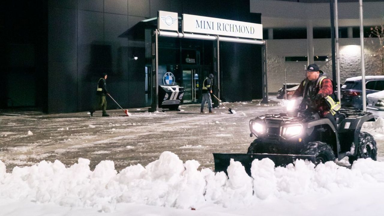 commercial snow removal richmond