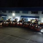 alblaster snow removal salting fleet top dark