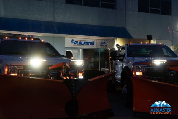 snow removal service alblaster logo