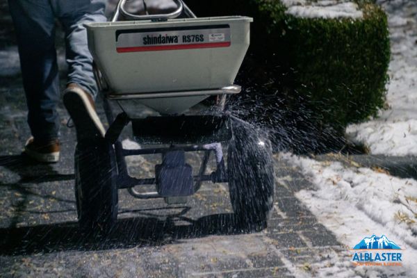 snow removal service alblaster logo