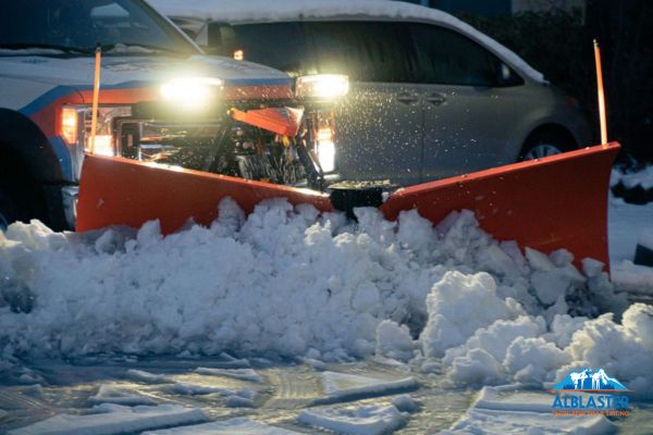 snow removal service alblaster logo